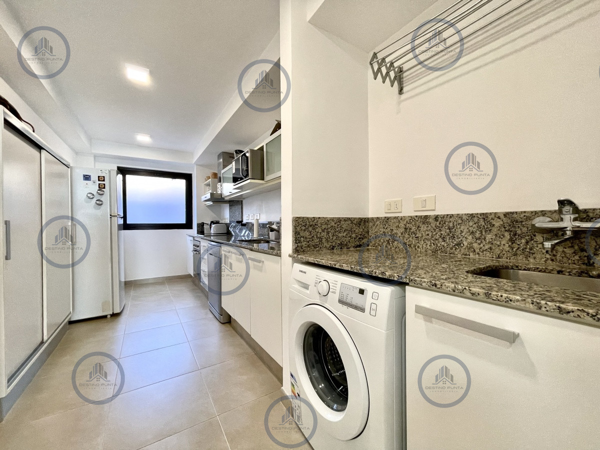 Apartamento ID.1 - Apartamento de 2 Dormitorios con Parrillero y Vista al Mar en Punta Ballena