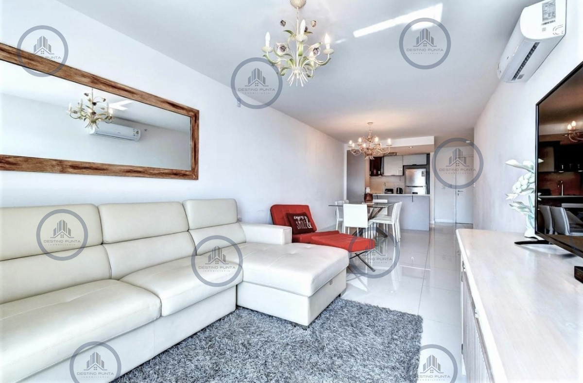 Apartamento ID.1457 - Venta y alquiler temporal de apartamento de dos dormitorios en edificio Art Tower, La Pastora, Punta del Este