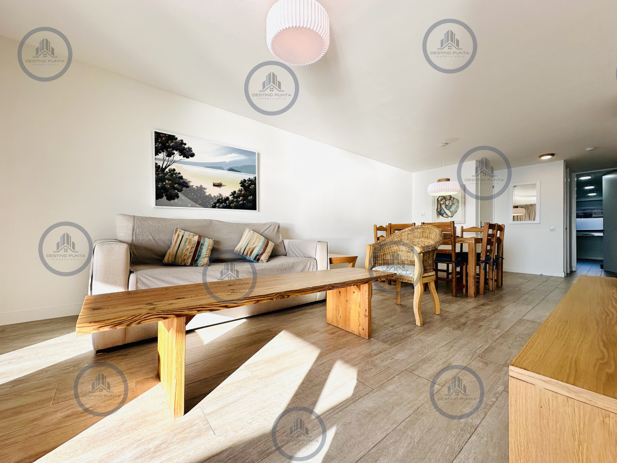 Apartamento ID.108 - Alquiler temporario de apartamento con la mejor ubicación del complejo, unidad de dos dormitorios con parrillero de uso exclusivo, Punta Ballena