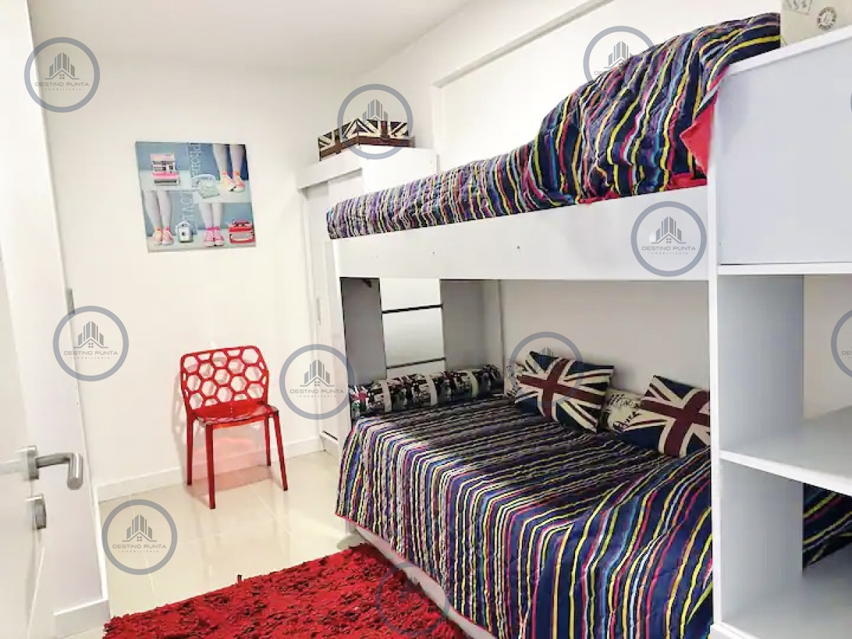 Apartamento ID.1168 - Moderno Apartamento de 2 Dormitorios y Medio en Torre con Servicios, Playa Brava