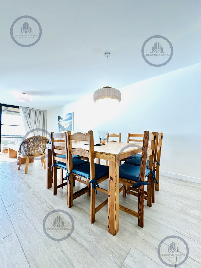 Apartamento ID.108 - Alquiler temporario de apartamento con la mejor ubicación del complejo, unidad de dos dormitorios con parrillero de uso exclusivo, Punta Ballena
