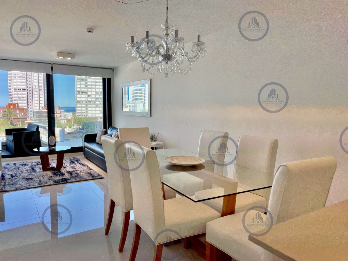 Apartamento ID.1771 - Alquiler temporal de apartamento muy lindo decorado de un dormitorio a pasos de las playas mansa y brava 