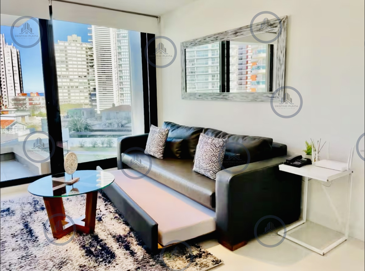 Apartamento ID.2339 - Apartamento de 1 dormitorio en alquiler de temporada Art Tower, Punta del Este