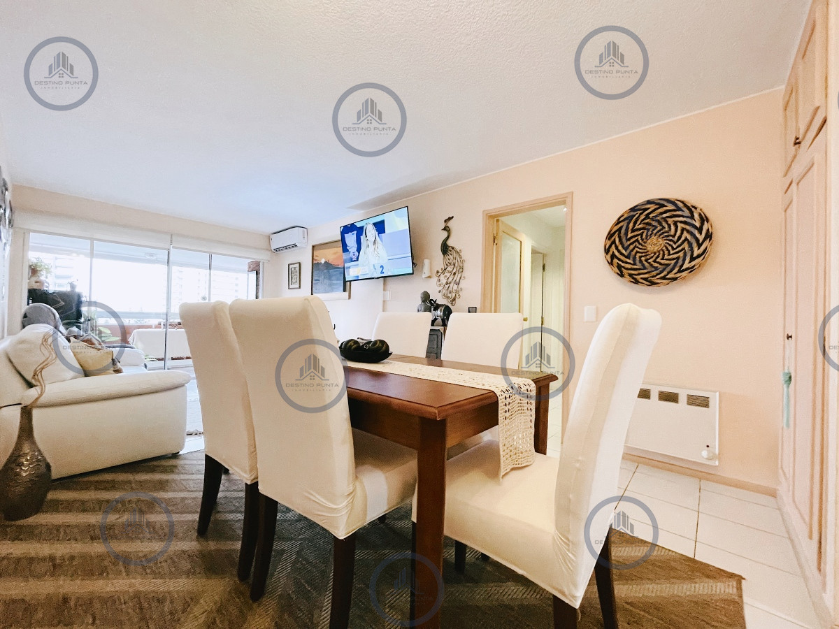 Apartamento ID.2075 - Excelente Apartamento de 2 Dormitorios Frente a Los Dedos, Playa Brava Punta del Este
