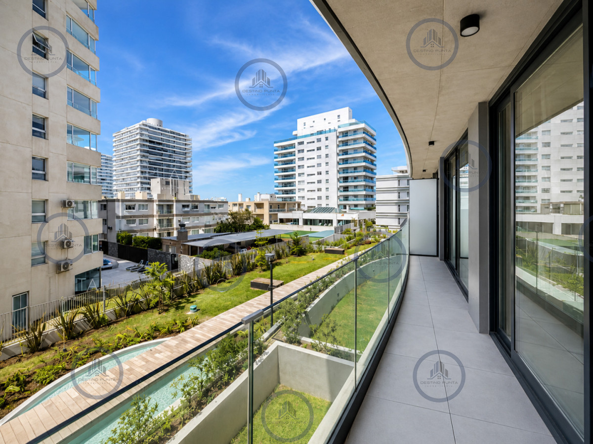 Apartamento ID.3033 - Manglar, Moderno Apartamento en Brava a pasos de la playa, 2 Dormitorios y Parrillero