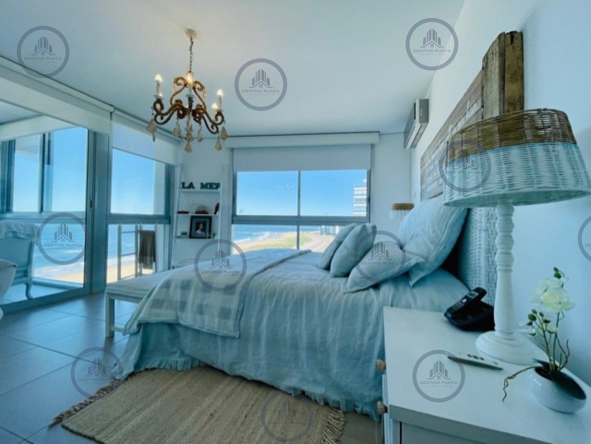 Apartamento ID.46 - Venta de apartamento premiun de tres dormitorios más dependencia en torre de categoría sobre playa Brava, Punta del Este