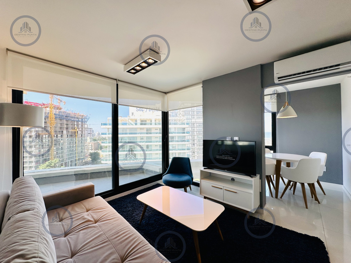 Apartamento ID.2682 - Moderno apartamento de 1 Dormitorio en torre con servicios, Aidy Gill Punta del Este