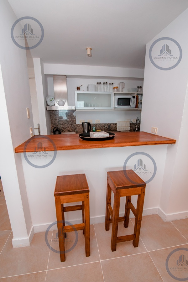 Apartamento ID.41 - Alquiler temporario de apartamento de un dormitorio con parrillero, Punta Ballena