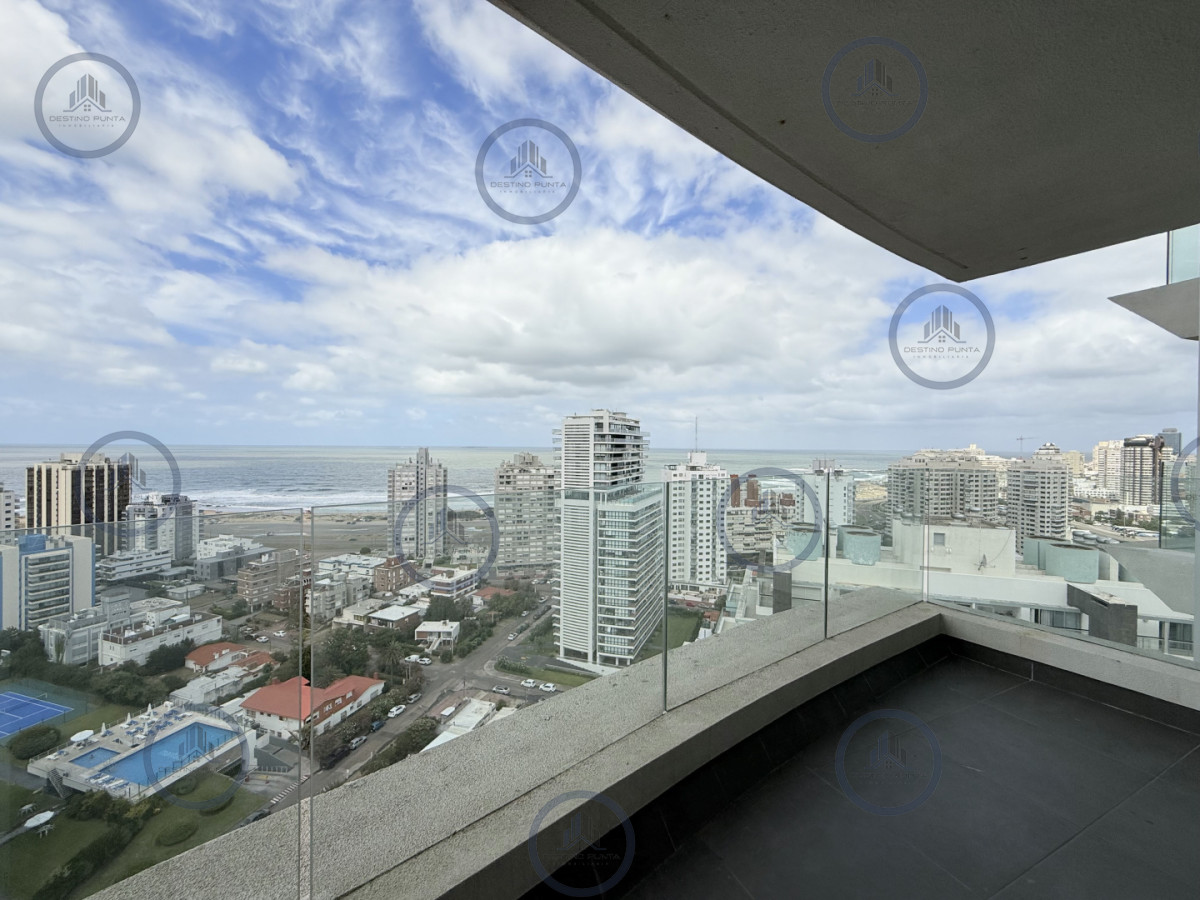 Apartamento ID.3038 - Apartamento en Art Tower de 1 Dormitorio disponible en Alquiler Anual, Punta del Este