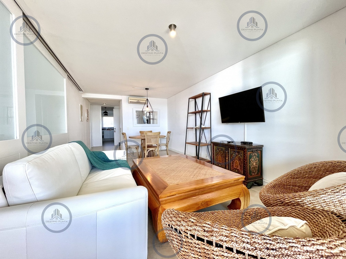 Apartamento ID.6 - Alquiler temporal de Apartamento de Dormitorio y Medio, Parrillero y Vista al Mar Punta Ballena