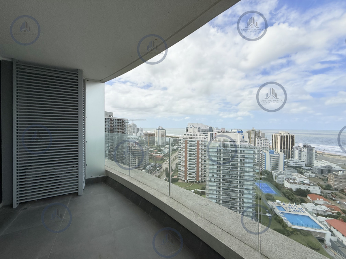 Apartamento ID.3038 - Apartamento en Art Tower de 1 Dormitorio disponible en Alquiler Anual, Punta del Este