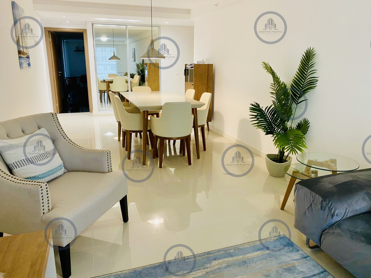 Apartamento ID.2184 - Moderno apartamentro de 2 dormitorios con parrillero de uso exclusivo en alquiler temporario edificio Look Brava