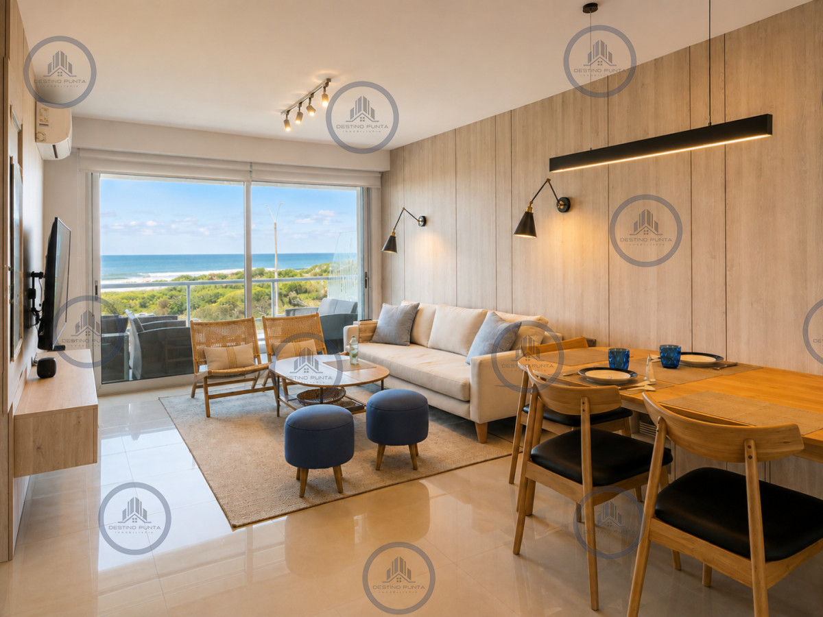 Apartamento ID.3259 - Moderno Apartamento de 3 Dormitorios frente al mar en Playa Brava, Punta del Este