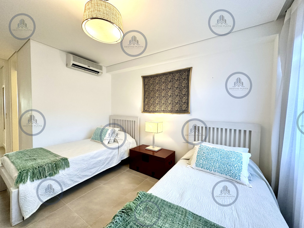Apartamento ID.26 - Alquiler temporario de apartamento de dos dormitorios con parrillero de uso exclusivo en Punta Ballena