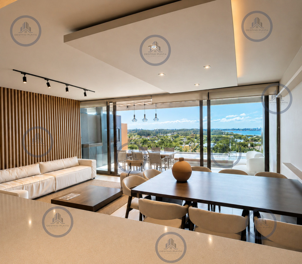 Apartamento ID.429 - Apartamento de 3 Dormitorios, Parrillero de uso exclusivo y Jardín en Punta Ballena, Punta del Este