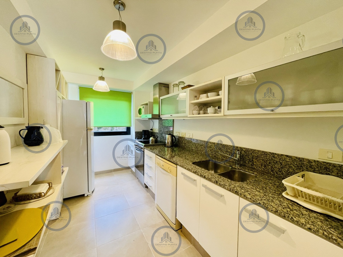 Apartamento ID.26 - Alquiler temporario de apartamento de dos dormitorios con parrillero de uso exclusivo en Punta Ballena