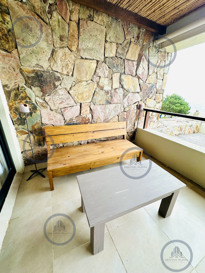 Apartamento ID.26 - Alquiler temporario de apartamento de dos dormitorios con parrillero de uso exclusivo en Punta Ballena