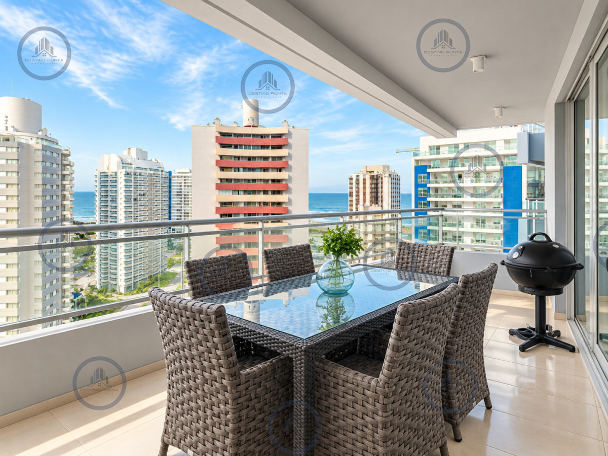 Apartamento ID.327 - Apartamento de 2 Dormitorios y Medio en Forest Tower - Punta del Este