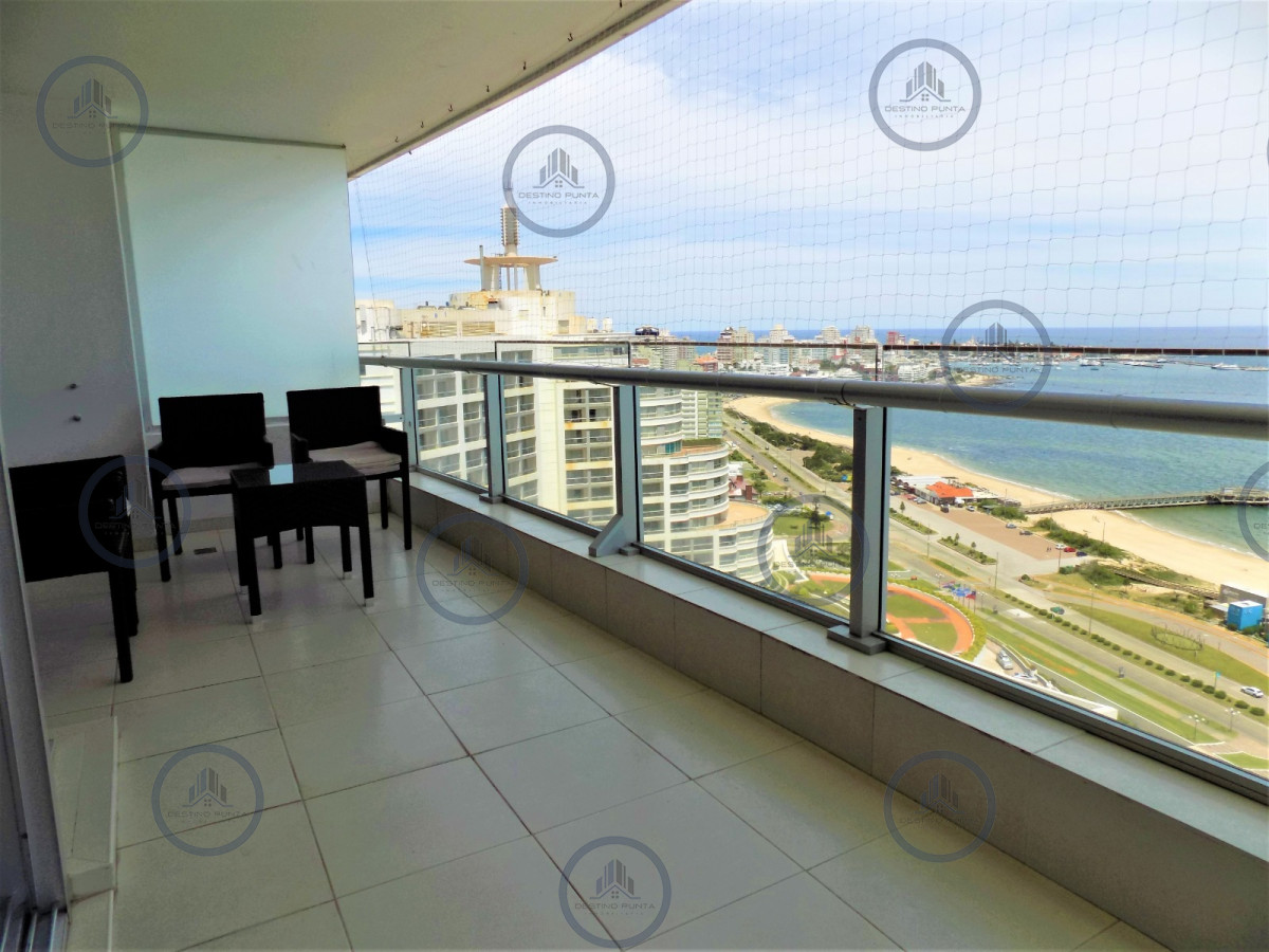 Apartamento ID.1750 - Excelente Apartamento de 2 Dormitorios en Playa Mansa - Punta del Este