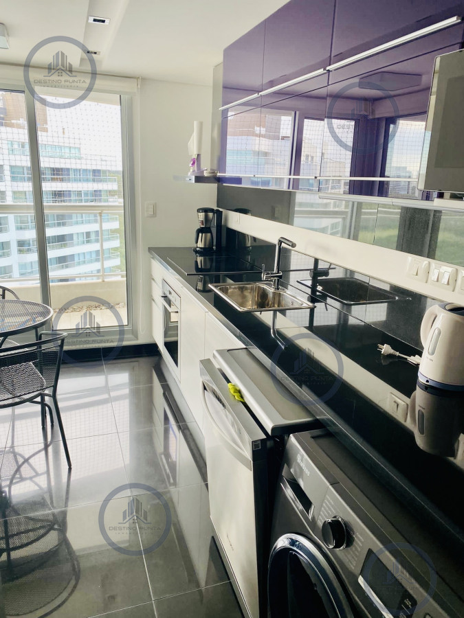 Apartamento ID.1727 - Apartamento con parrillero propio de un dormitorio en edificio Look Brava a pasos del Mar