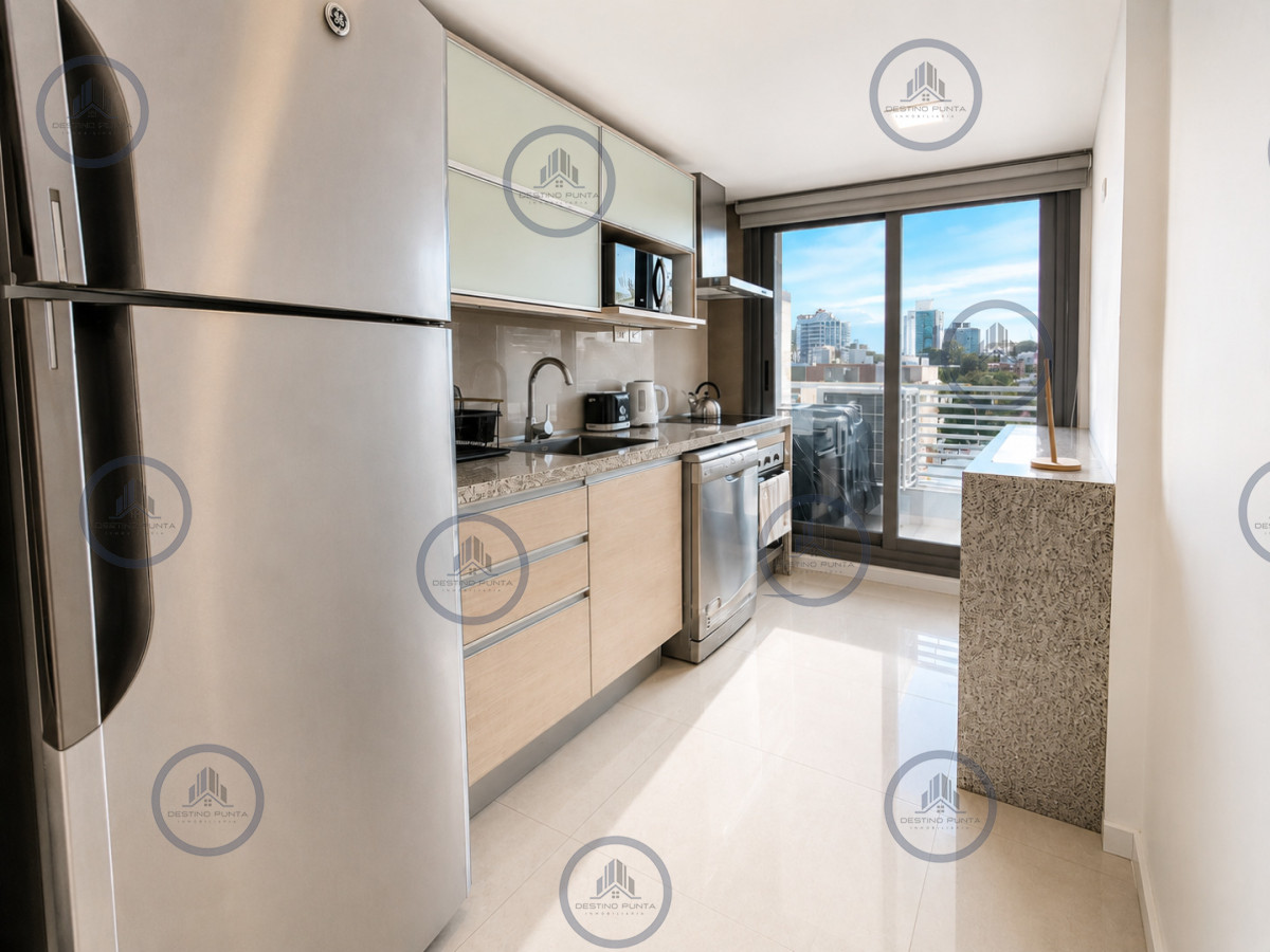 Apartamento ID.3290 - Excelente Apartamento de 2 Dormitorios en Alexander Boulevard, Punta del Este