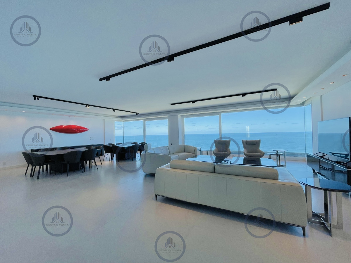 Exclusiva planta unificada Penthouse a estrenar en venta Playa Brava, Punta del Este — fotografía 4