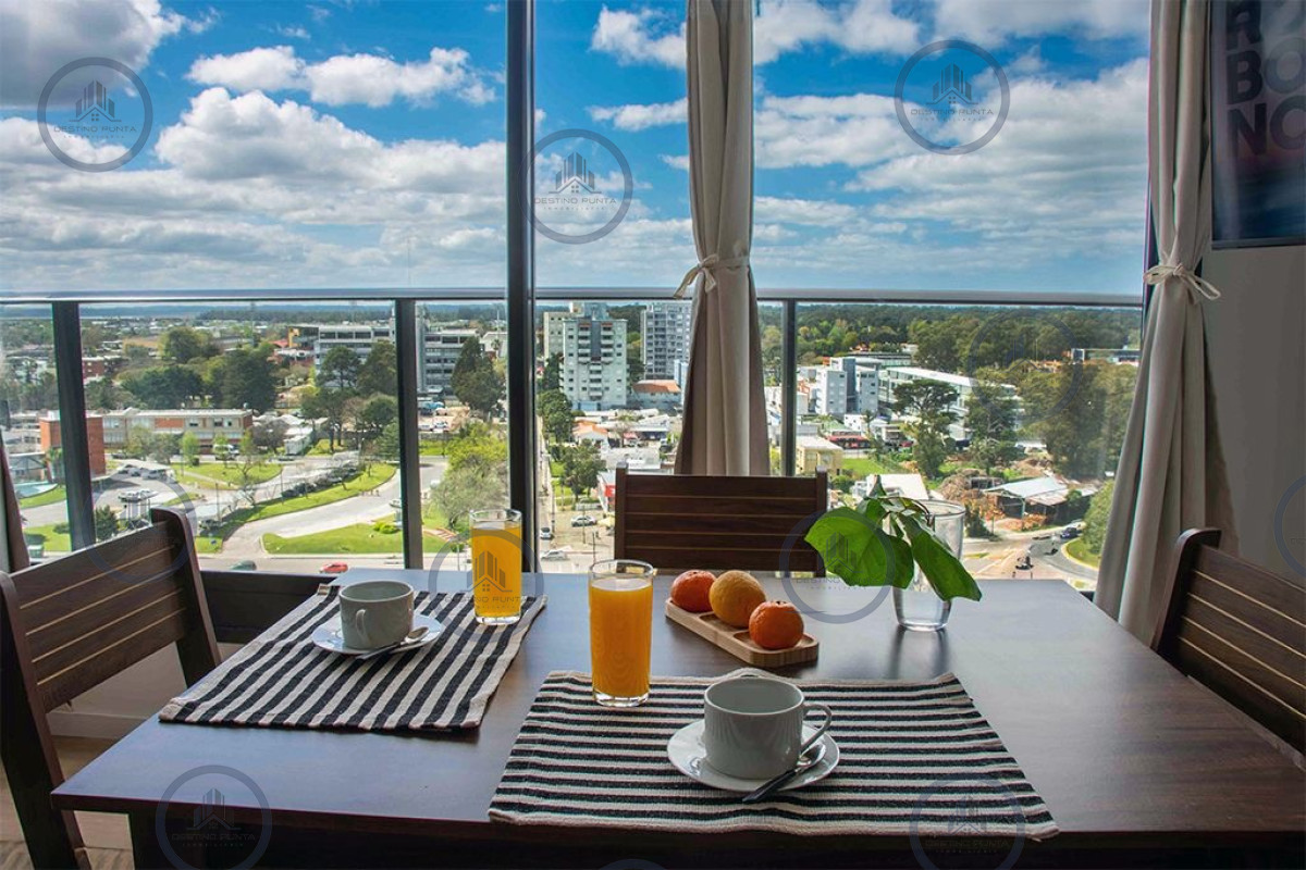 Apartamento ID.1835 - Moderno Monoambiente en Torre con Servicios sobre Roosevelt, Punta del Este