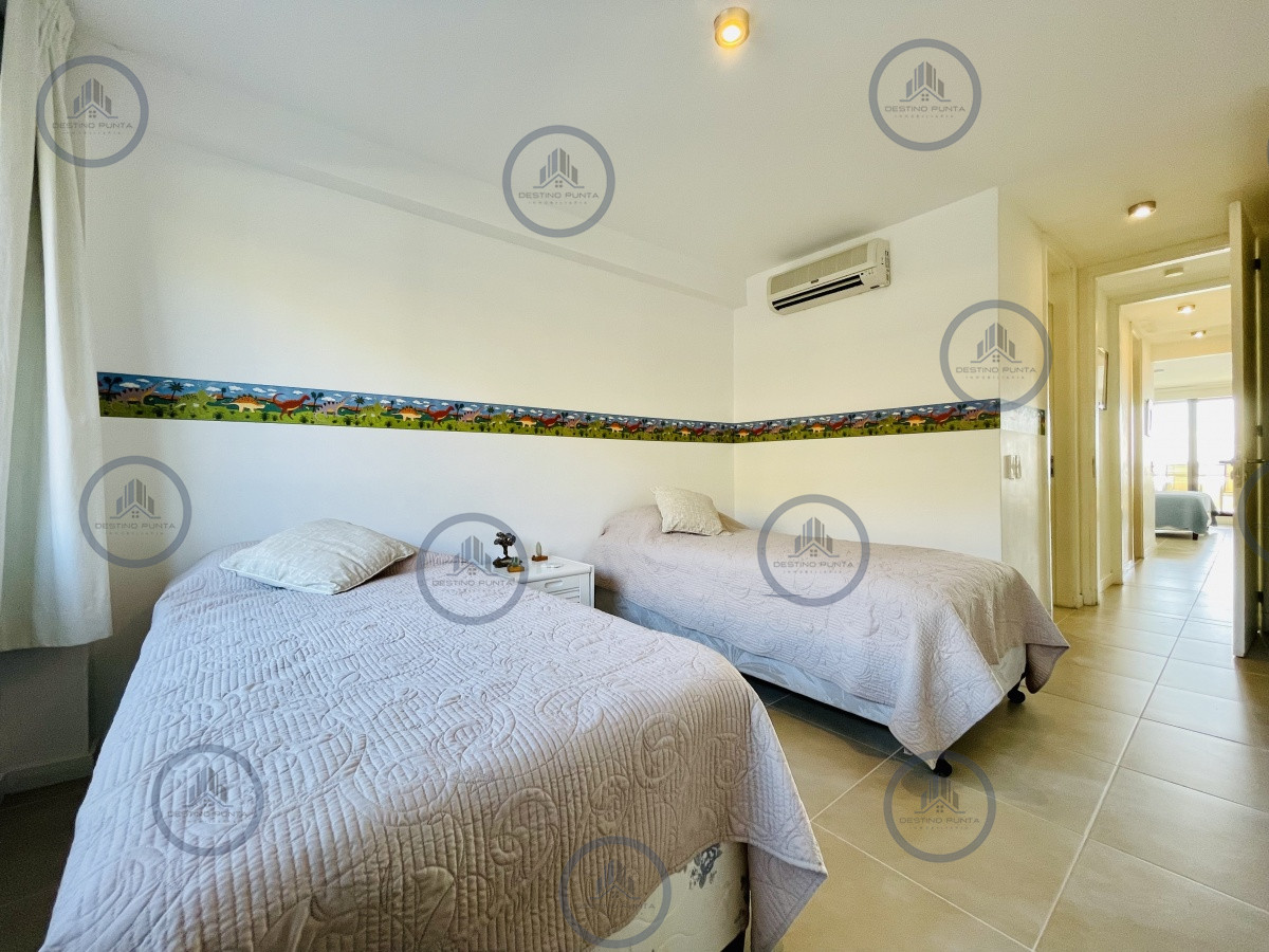 Apartamento ID.4 - Alquiler temporario de apartamento de dos dormitorios con parrillero, Punta Ballena