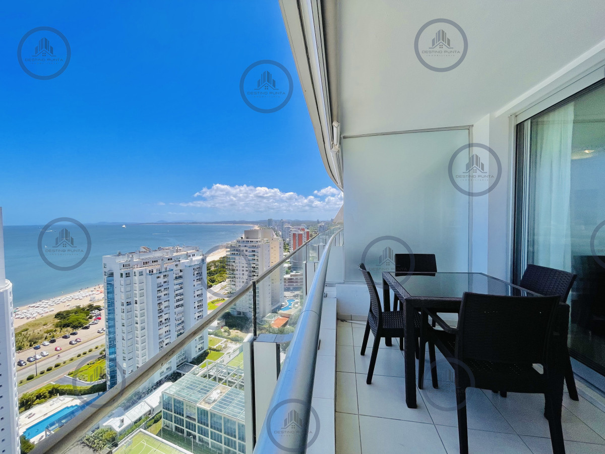 Apartamento ID.216 - Excelente Apartamento de 2 Dormitorios con Vista al Mar, Playa Mansa