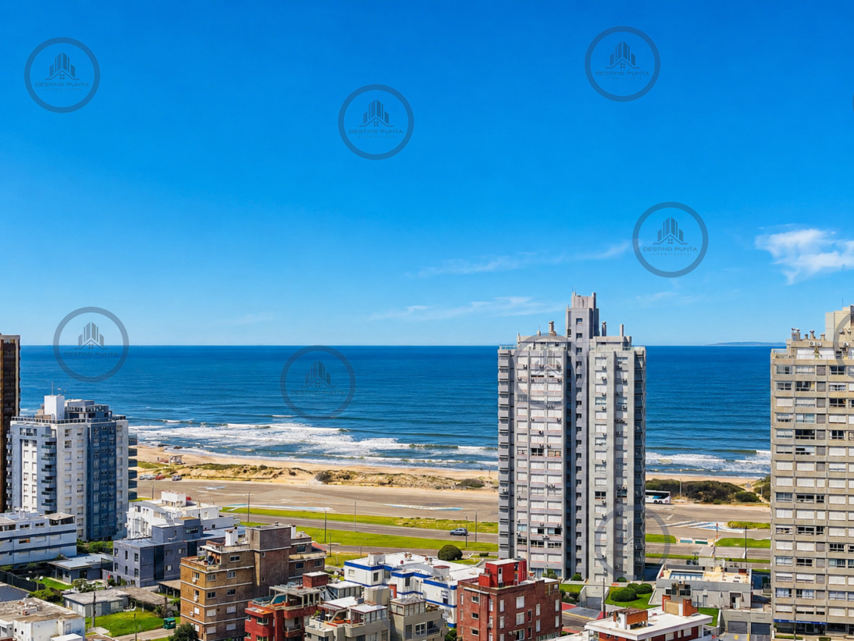 Apartamento ID.729 - Apartamento Moderno de 1 Dormitorio con Vista al Mar en Alquiler Anual, Torre con servicios 