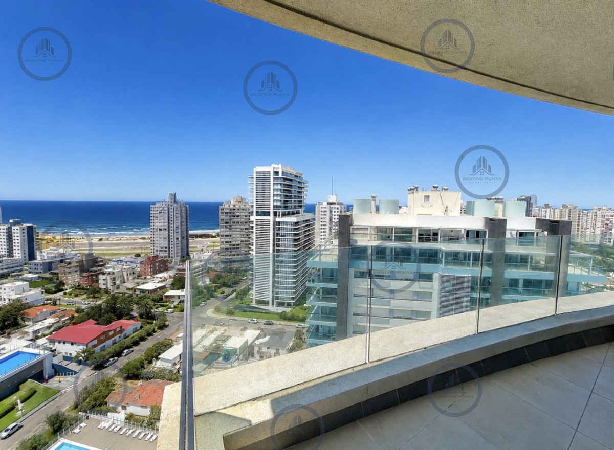 Apartamento ID.733 - Alquiler anual de apartamento de un dormitorio con vista al mar, Punta del este 