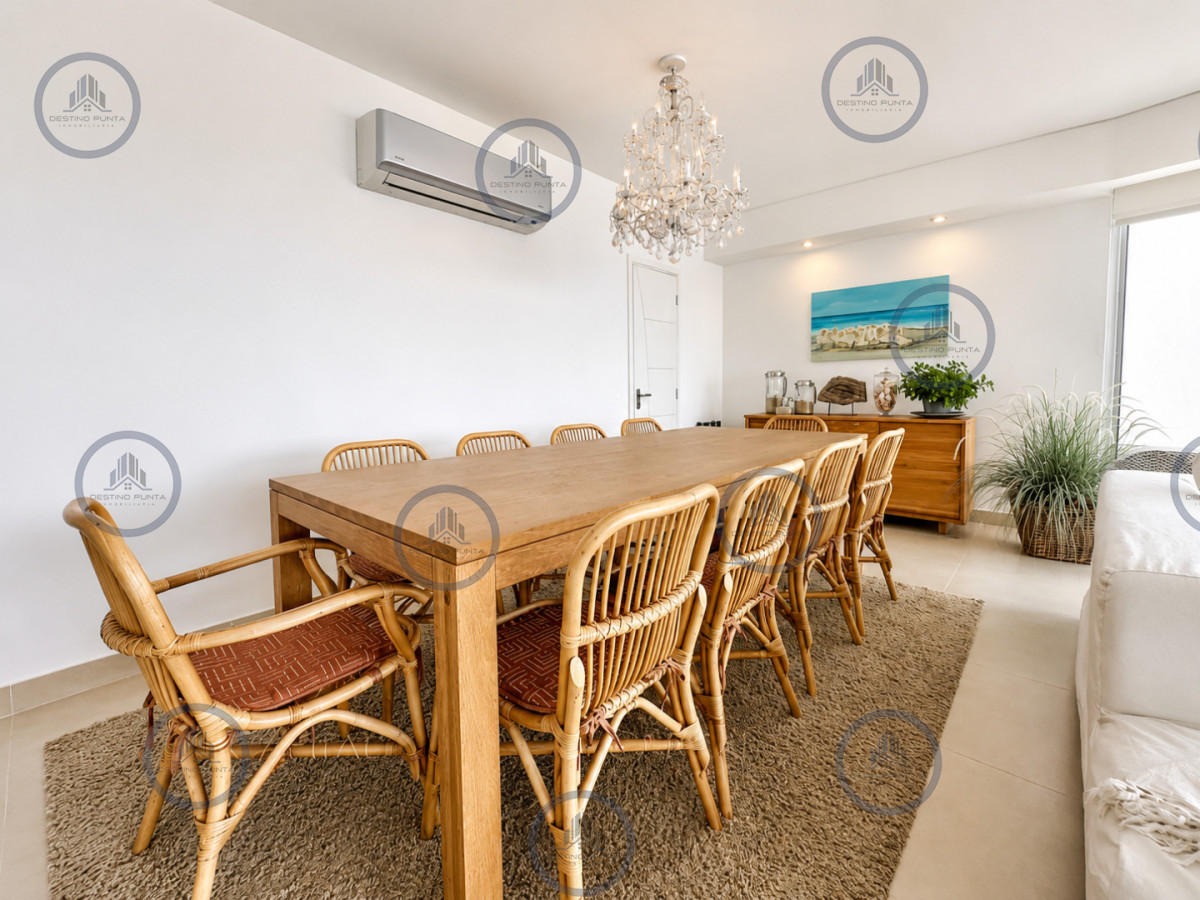 Apartamento ID.2321 - Penthouse Dúplex de 3 Dormitorios y Parrillero en Playa Mansa, Punta del Este