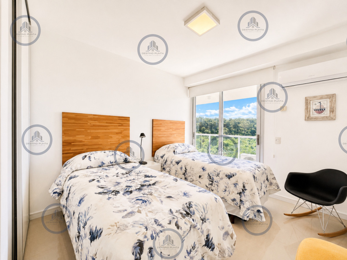 Apartamento ID.2985 - Penthouse de 3 Dormitorios con Barbacoa en Primera Línea del Mar, Playa Brava Punta del Este