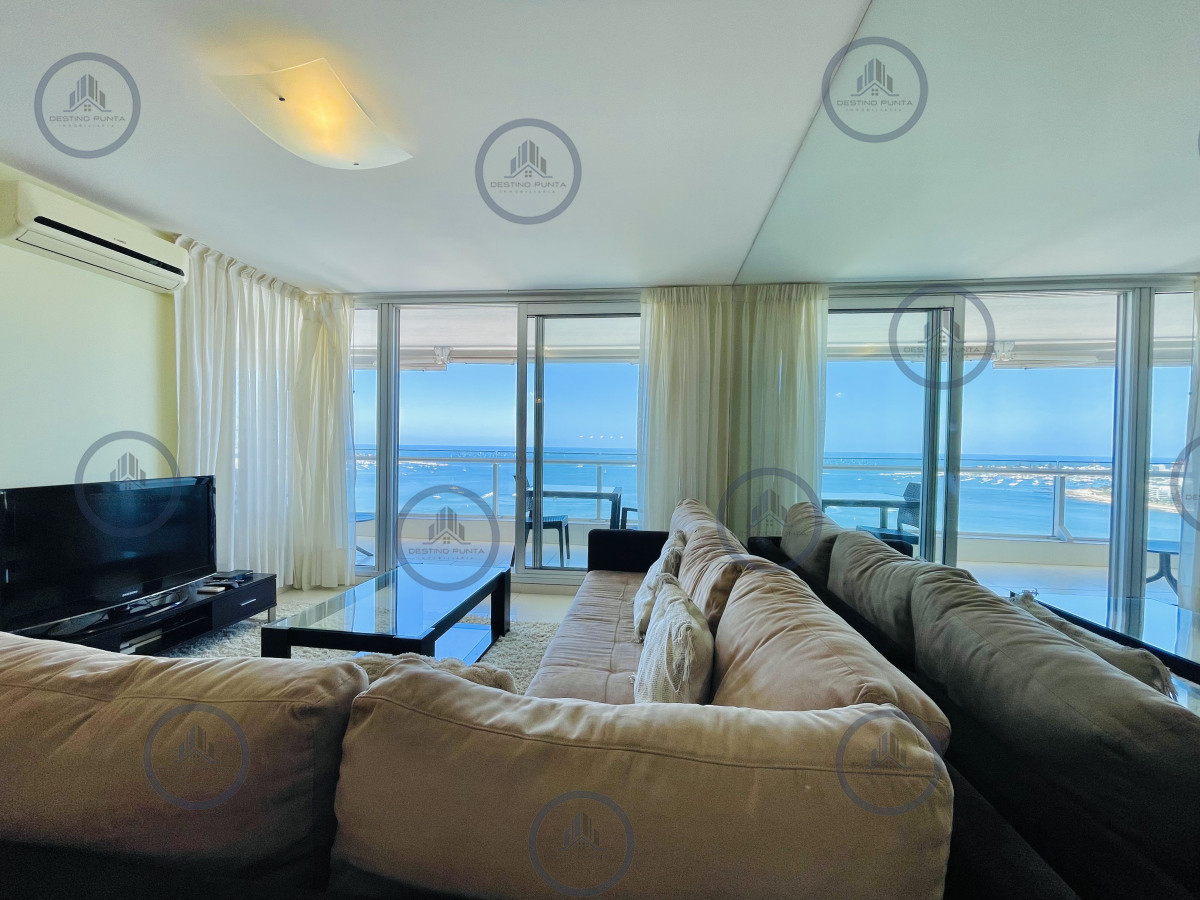 Apartamento ID.216 - Excelente Apartamento de 2 Dormitorios con Vista al Mar, Playa Mansa