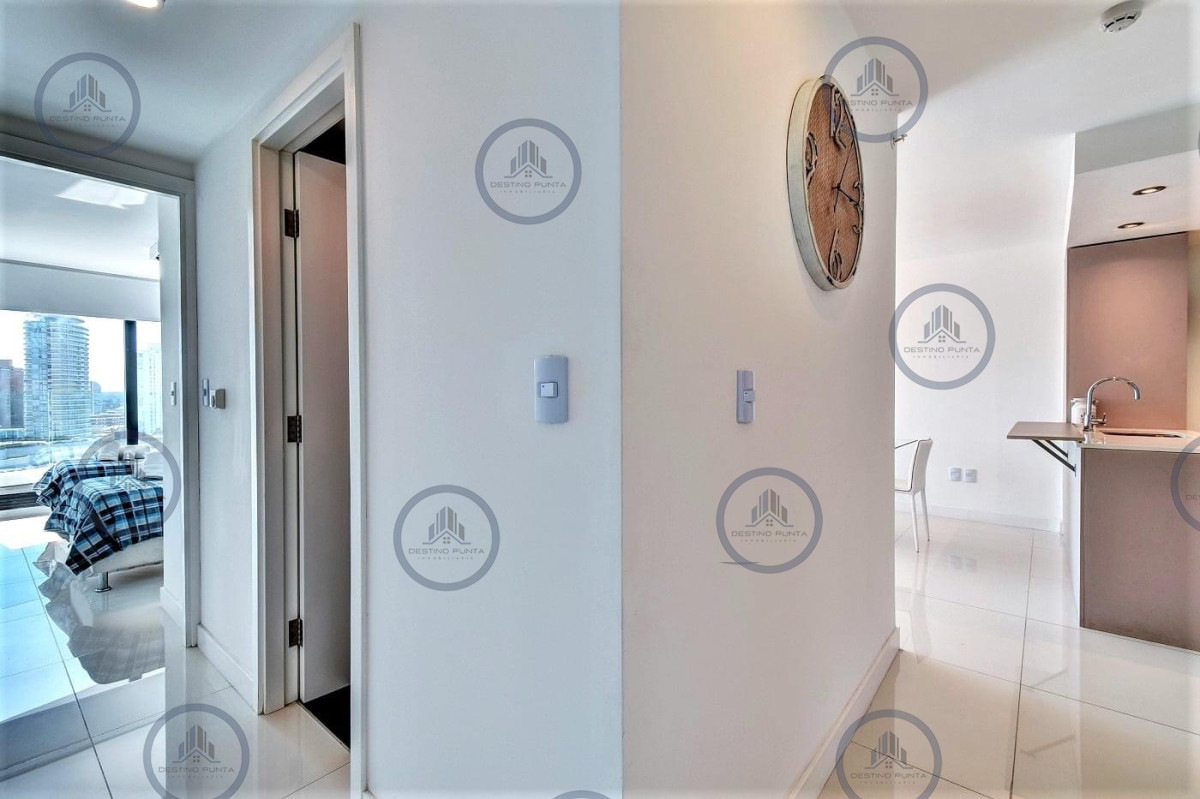 Apartamento ID.1457 - Venta y alquiler temporal de apartamento de dos dormitorios en edificio Art Tower, La Pastora, Punta del Este