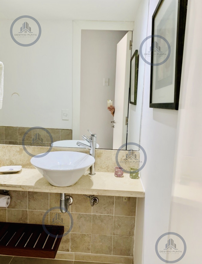 Apartamento ID.125 - Alquiler temporario de apartamento de dos dormitorios con parrillero, Punta Ballena