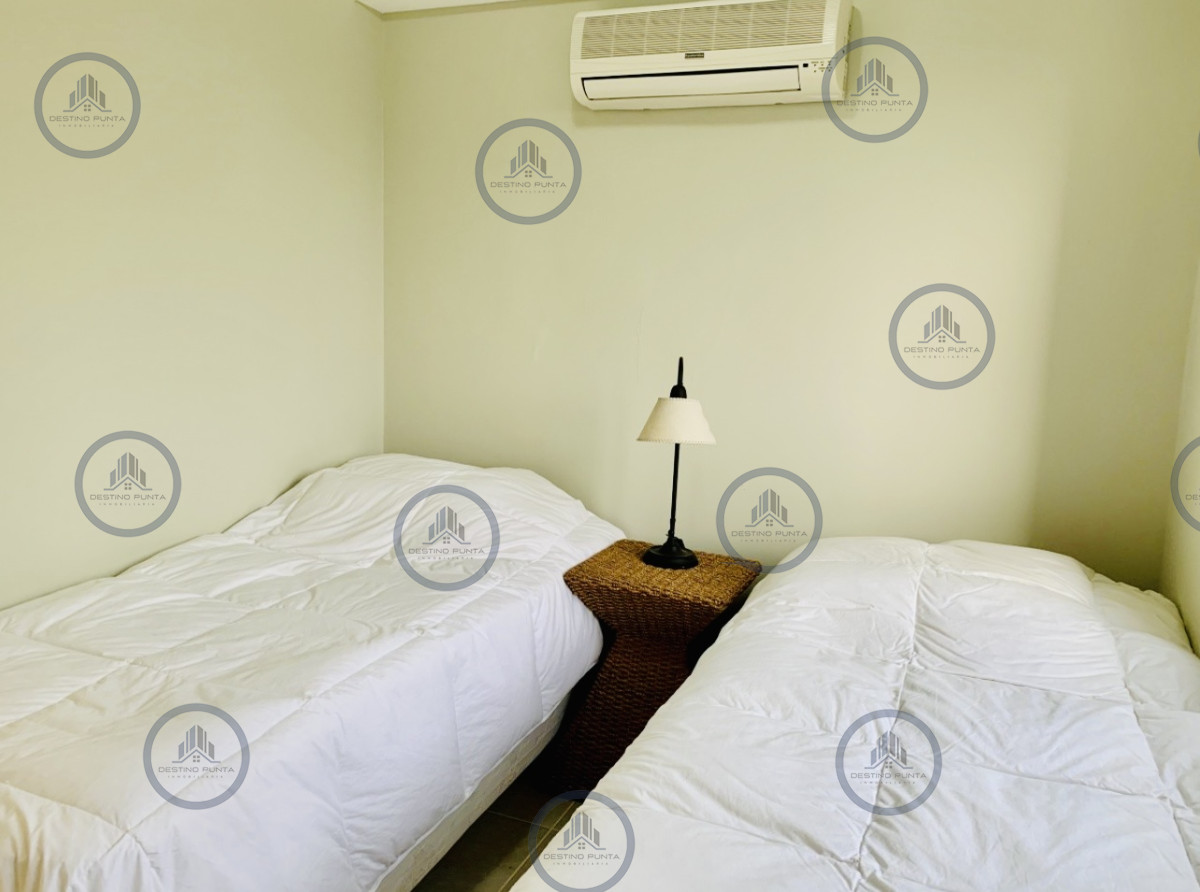 Apartamento ID.125 - Alquiler temporario de apartamento de dos dormitorios con parrillero, Punta Ballena