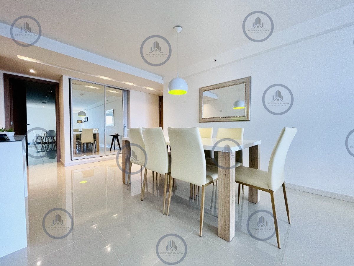 Apartamento ID.801 - Apartamento de 2 Dormitorios y Parrillero con Vista al Mar en Playa Brava, Look Tower