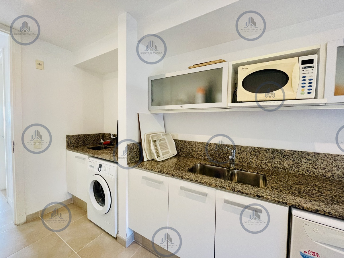 Apartamento ID.4 - Alquiler temporario de apartamento de dos dormitorios con parrillero, Punta Ballena
