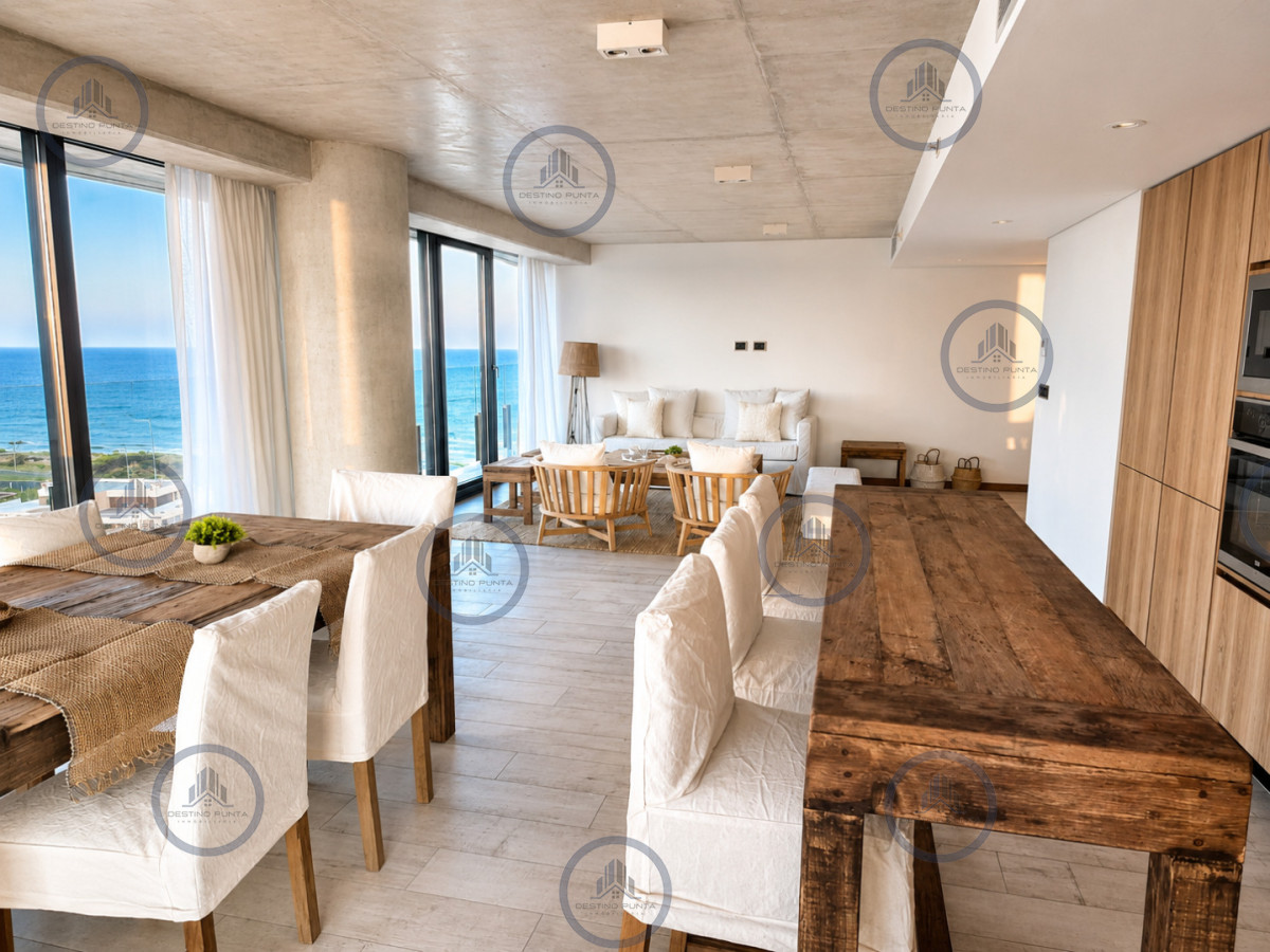 Apartamento ID.678 - Espectacular Apartamento de 2 Dormitorios y Medio, piso alto, Torre Surfside, Punta del Este