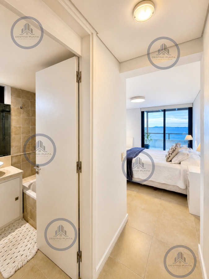 Apartamento ID.3147 - Venta de apartamento de 2 Dormitorios con Parrillero y Vistas al Mar, Punta Ballena 
