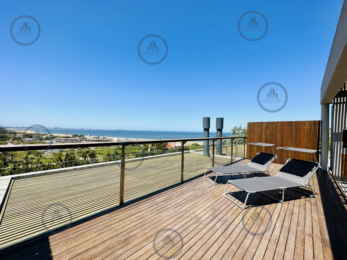 Apartamento ID.1690 - Venta y Alquiler temporario de apartamento moderno de dos dormitorios con parrillero en Punta Ballena