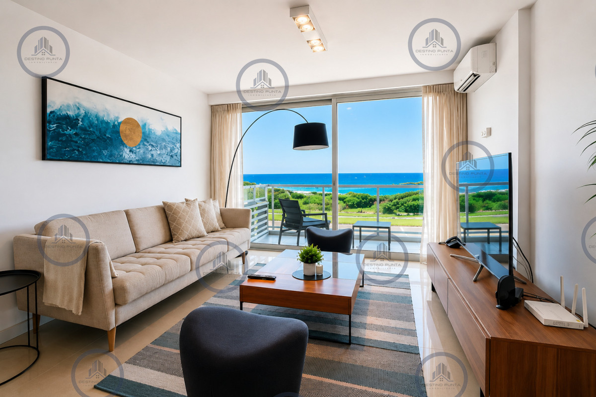 Apartamento ID.1816 - Apartamento de 3 Dormitorios en Primera Línea del Mar, Playa Brava Punta del Este