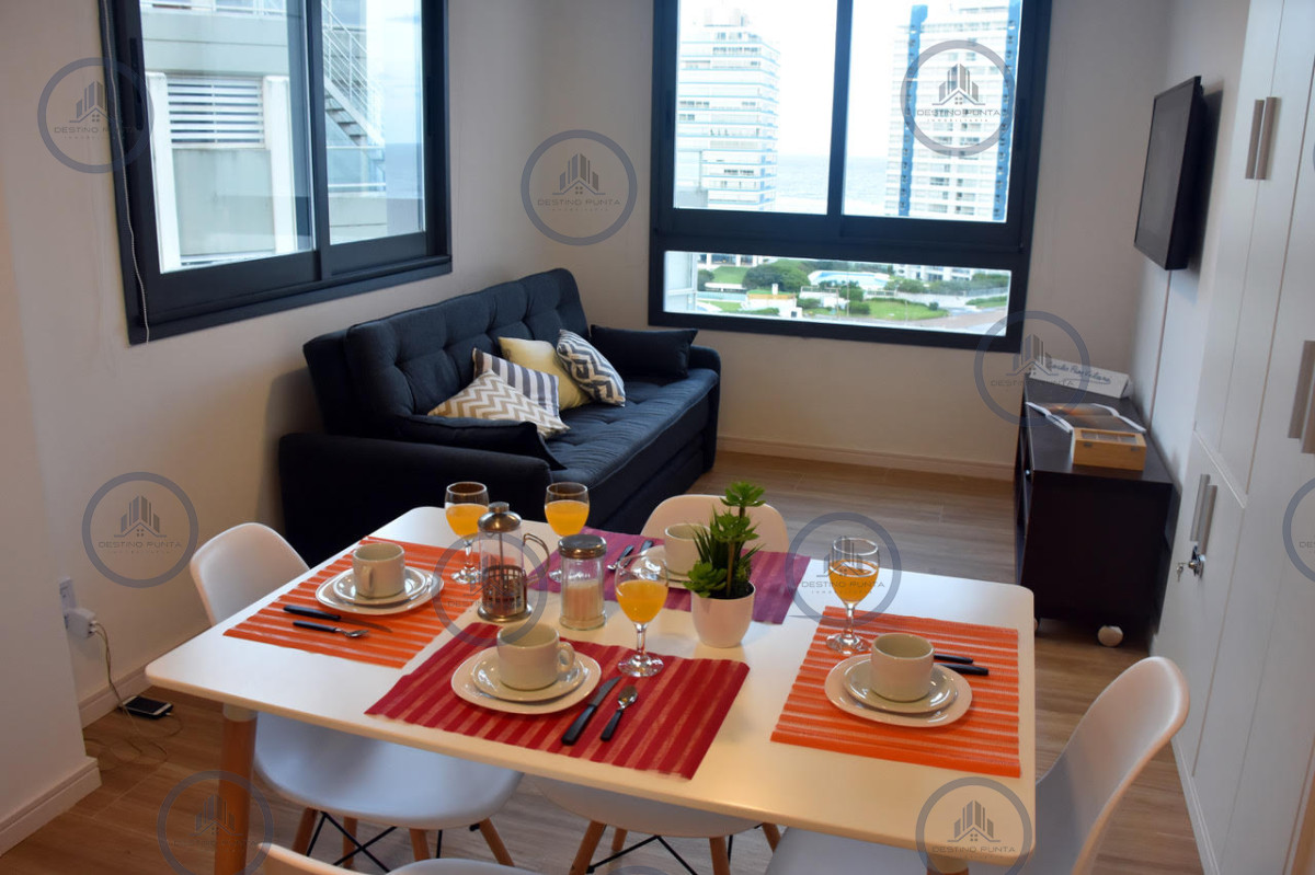Apartamento ID.450 - Alquiler de Moderno Apartamento de 1 Dormitorio a metros de Playa Brava, Punta del Este
