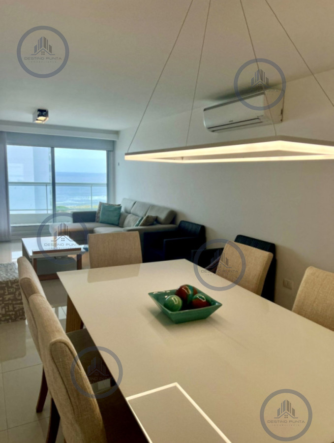 Apartamento ID.3160 - Venta de apartamento con vista al mar a pasos de playa Brava de 2 dormitorios con parrillero 