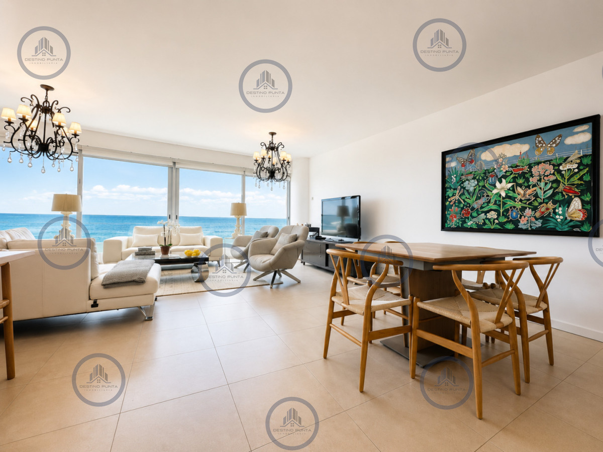 Apartamento ID.272 - Oportunidad en Venta Maravilloso departamento esquinero en Torre Le Parc, Playa Brava, Punta del Este