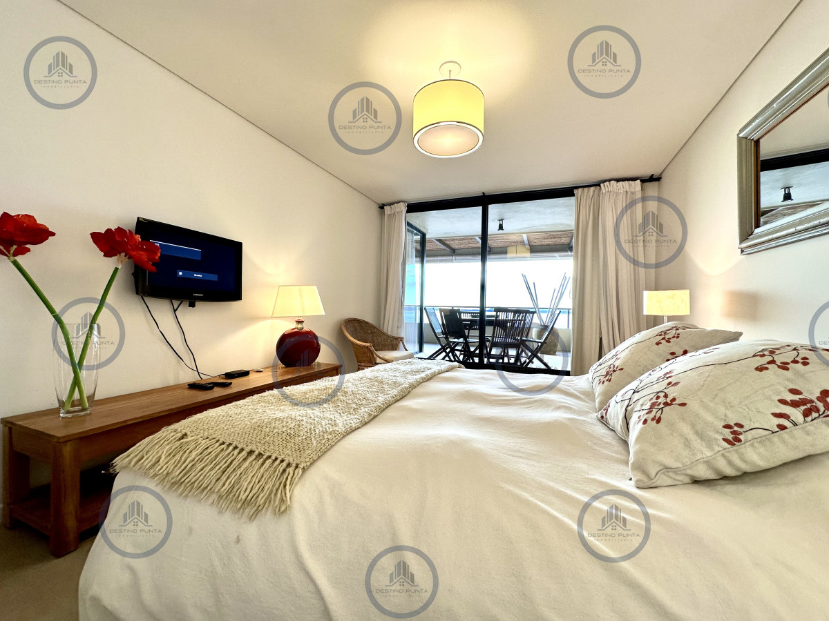 Apartamento ID.26 - Alquiler temporario de apartamento de dos dormitorios con parrillero de uso exclusivo en Punta Ballena