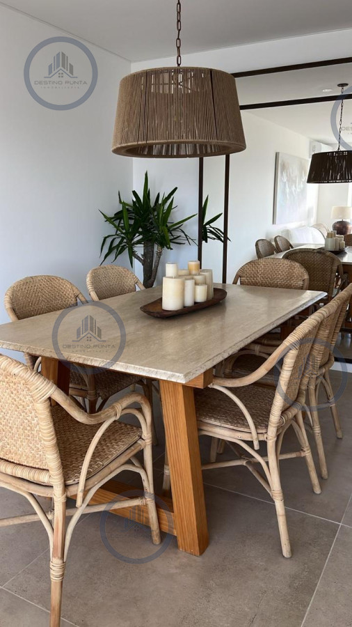 Apartamento ID.196 - Esturión de Montoya, Apartamento Penthouse de 3 Dormitorios y Parrillero en Playa Montoya, La Barra