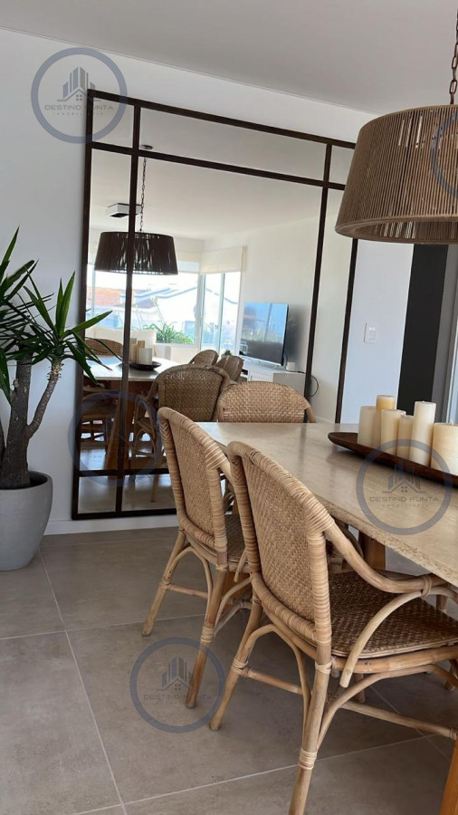 Apartamento ID.196 - Esturión de Montoya, Apartamento Penthouse de 3 Dormitorios y Parrillero en Playa Montoya, La Barra