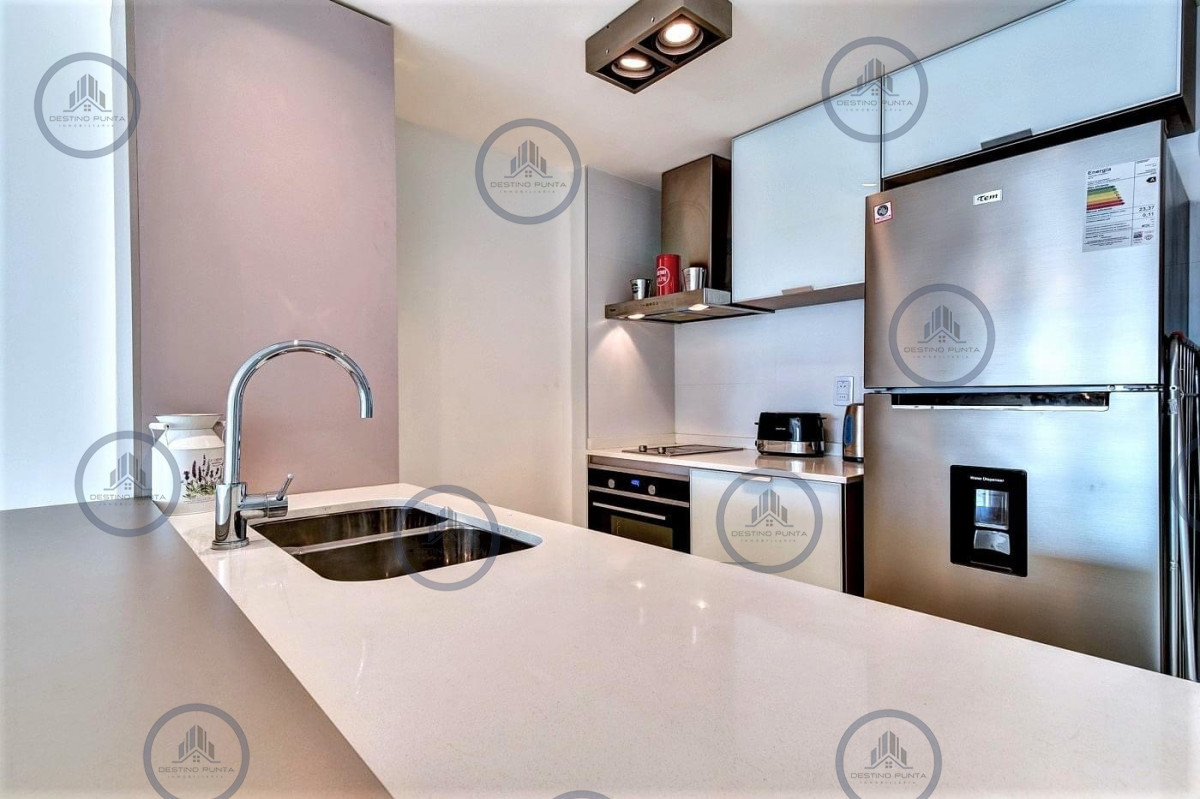 Apartamento ID.1457 - Venta y alquiler temporal de apartamento de dos dormitorios en edificio Art Tower, La Pastora, Punta del Este